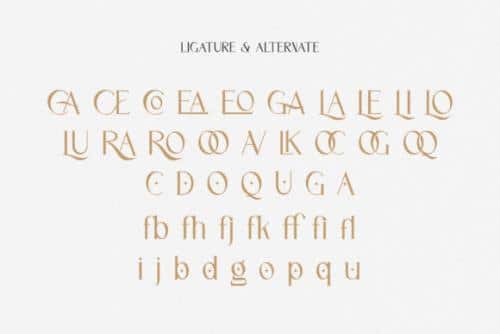 Cassiopeia Serif Font 12