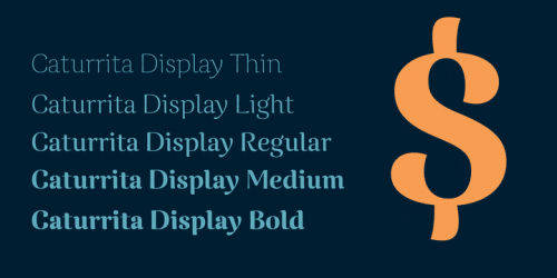 Caturrita Display Font 6