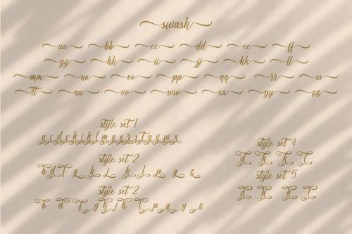 Centie Calligraphy Font Duo 11