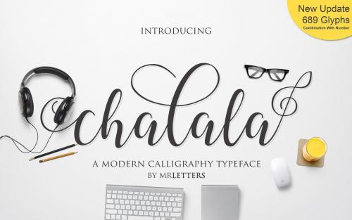 Chalala Script Font 1