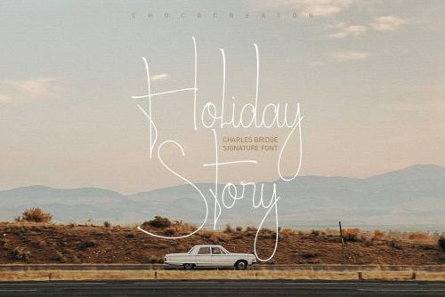 Charles Bridge Handwritten Font 2