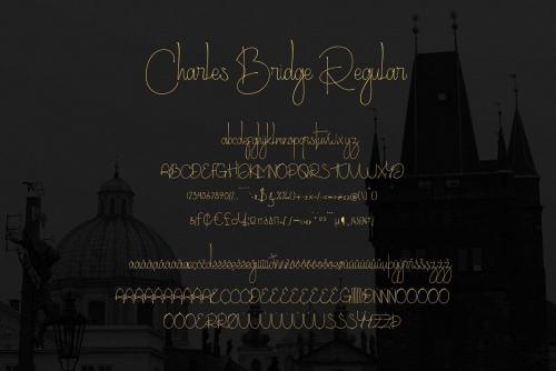Charles Bridge Handwritten Font 4