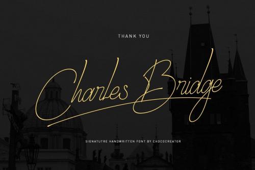 Charles Bridge Handwritten Font 6