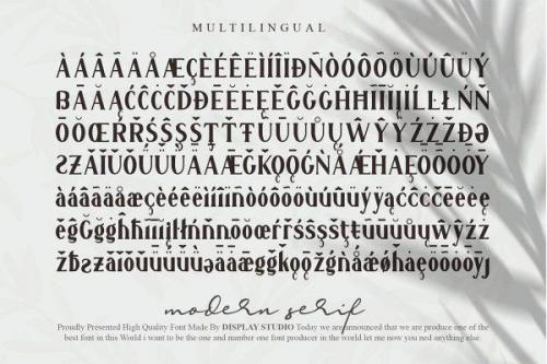 Charlotte Giselle Serif Font 10