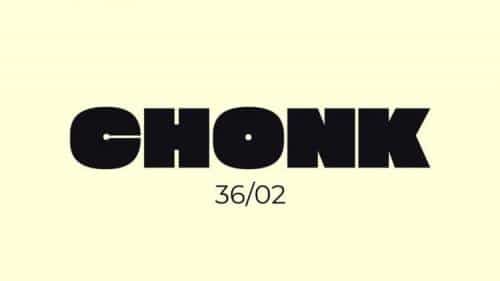 Chonk Display Font 1