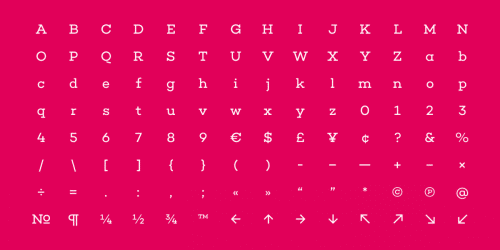 Choplin Font Family 5