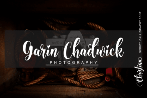 Christina Calligraphy Font 5