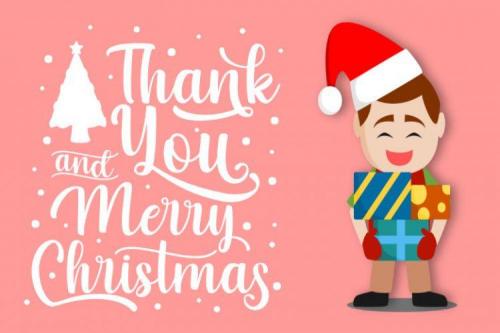 Christmas And Santona Script Font 10