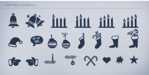 Christmas Dingbats Font 3