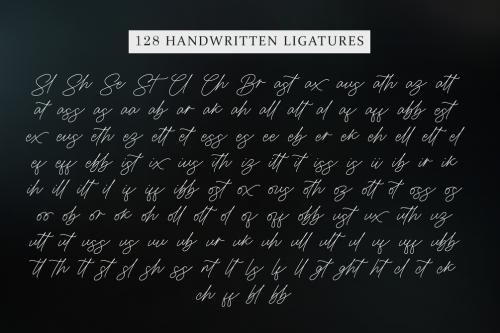 Claresta Handwritten Font 9