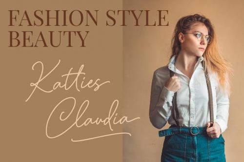 Claudiana Handwritten Font 4