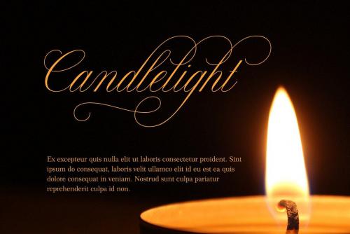 Claudya Script Font 4