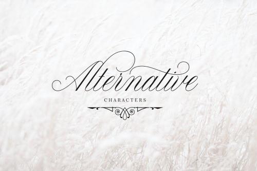 Claudya Script Font 5