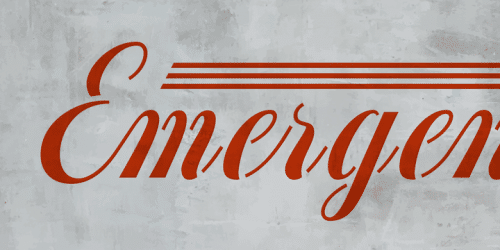 Concrete Stencil Font 9