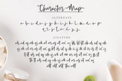 Creamy Buttermilk Font 8