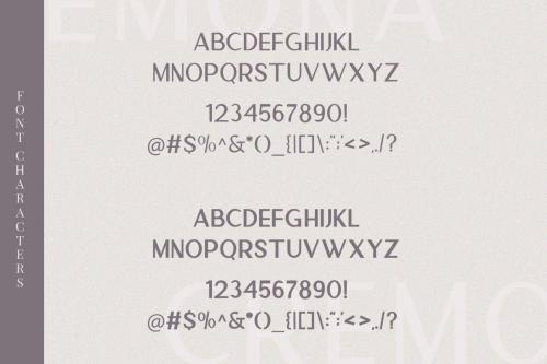 Cremona Sans Serif Font 14