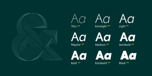 Creo Sans Font Family 4