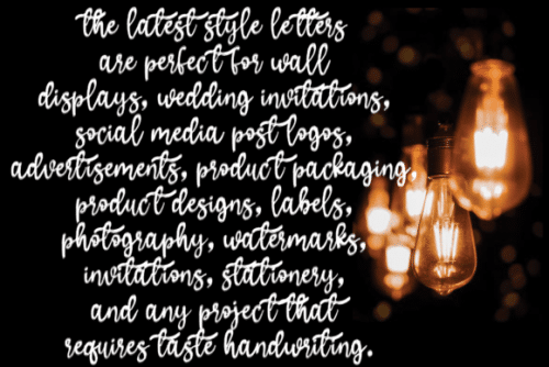 Crips love Script Font 3