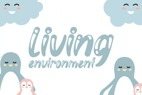 Cute Animal Display Font 3