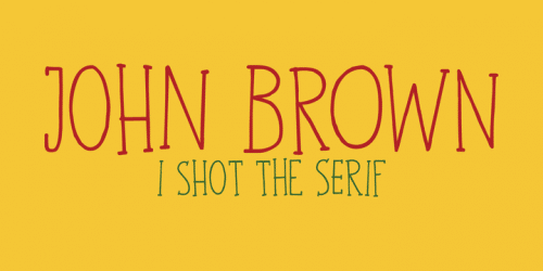 DK John Brown Font 1