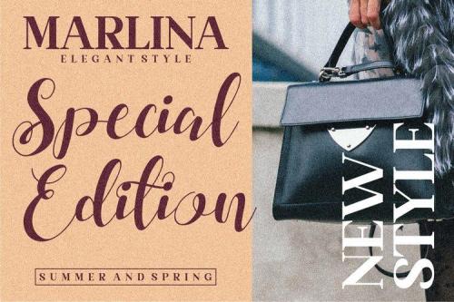 Dahllia Claire Calligraphy Font 2