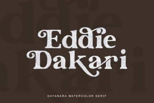 Dayanara Serif Font 3