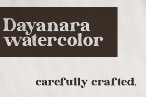 Dayanara Serif Font 7