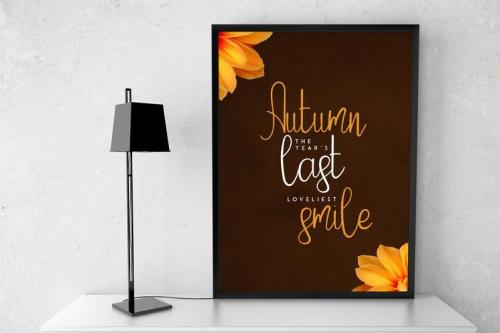 Delicious yellow Script Font 2
