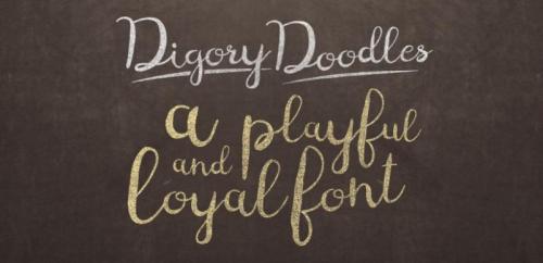 Digory Doodles Font