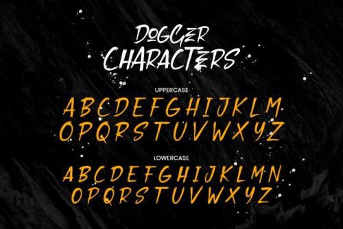 Dogger Brush Font 2