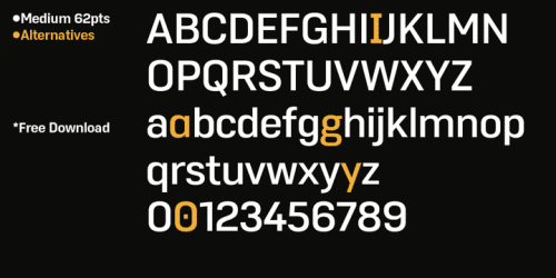 Duran Sans Serif Font 2