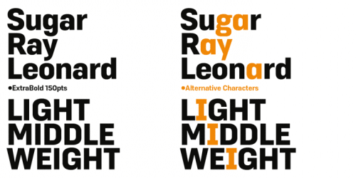 Duran Sans Serif Font 6