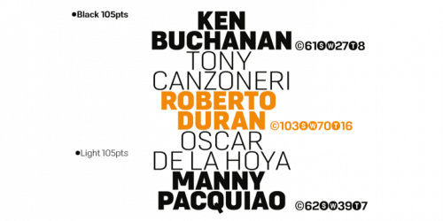 Duran Sans Serif Font 7