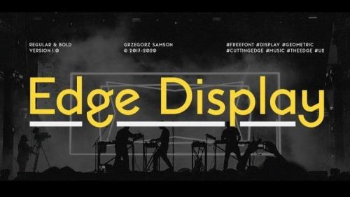 Edge Display Font 1