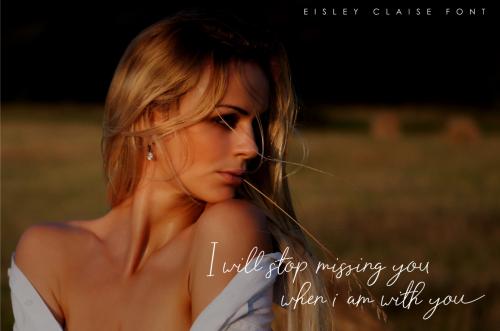 Eisley Claise Handwriting Font 4