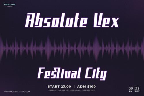 Elecstrom Display Font 5