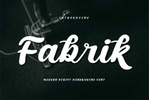 Fabrik Font 1
