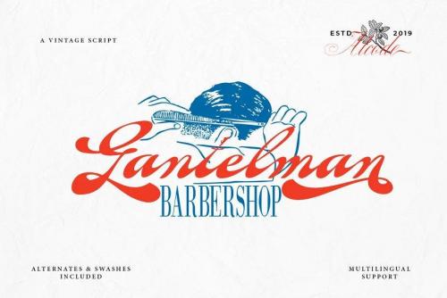 Fantera Vintage Script Font 6