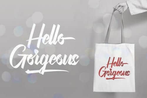 Firebreak Calligraphy Font 5