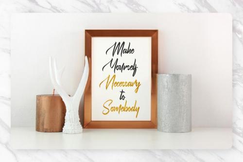 Fracktion Calligraphy Font 5