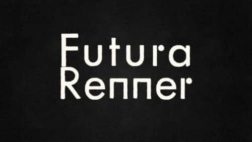 Futura Renner Font 1