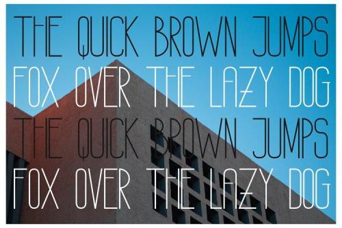 GREEN HOME Sans Serif Font 4