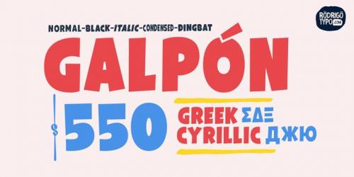 Galpon Font Family 1