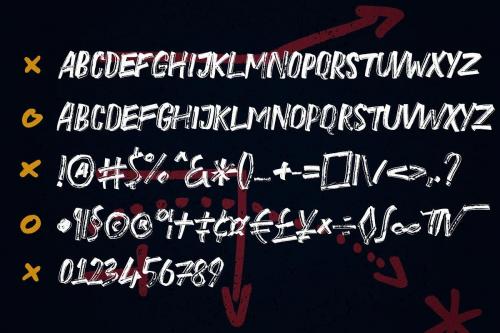 Game Day Brush Font 4