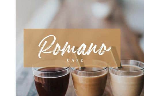 Garland Brush Font 4