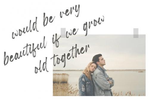 Garland Brush Font 5