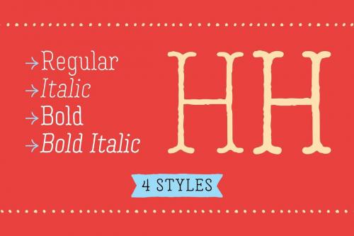 Garlic Salt Font Family 6