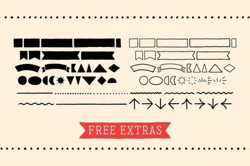 Garlic Salt Font Family 9