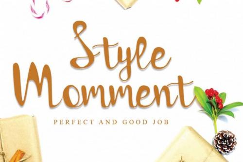 Genius Script Font 1