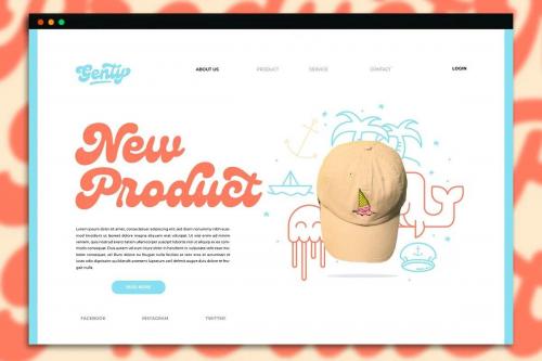 Genty Script Font 15